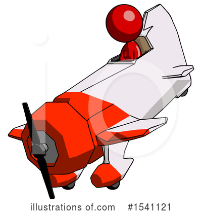 Royalty-Free (RF) Red Design Mascot Clipart Illustration by Leo Blanchette - Stock Sample #1541121