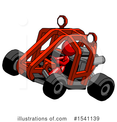 Royalty-Free (RF) Red Design Mascot Clipart Illustration by Leo Blanchette - Stock Sample #1541139