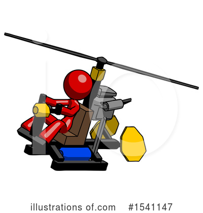 Royalty-Free (RF) Red Design Mascot Clipart Illustration by Leo Blanchette - Stock Sample #1541147