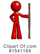 Red Design Mascot Clipart #1541164 by Leo Blanchette