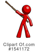Red Design Mascot Clipart #1541172 by Leo Blanchette