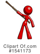Red Design Mascot Clipart #1541173 by Leo Blanchette