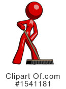 Red Design Mascot Clipart #1541181 by Leo Blanchette