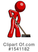Red Design Mascot Clipart #1541182 by Leo Blanchette