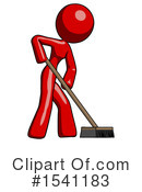 Red Design Mascot Clipart #1541183 by Leo Blanchette