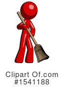 Red Design Mascot Clipart #1541188 by Leo Blanchette
