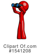 Red Design Mascot Clipart #1541208 by Leo Blanchette
