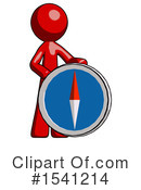 Red Design Mascot Clipart #1541214 by Leo Blanchette