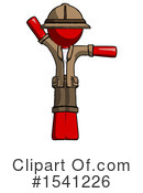 Red Design Mascot Clipart #1541226 by Leo Blanchette
