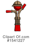 Red Design Mascot Clipart #1541227 by Leo Blanchette