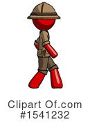 Red Design Mascot Clipart #1541232 by Leo Blanchette