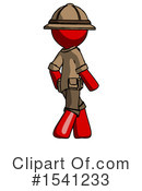 Red Design Mascot Clipart #1541233 by Leo Blanchette