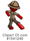 Red Design Mascot Clipart #1541246 by Leo Blanchette