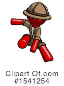 Red Design Mascot Clipart #1541254 by Leo Blanchette