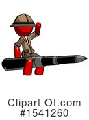 Red Design Mascot Clipart #1541260 by Leo Blanchette