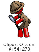 Red Design Mascot Clipart #1541273 by Leo Blanchette