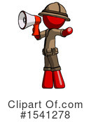 Red Design Mascot Clipart #1541278 by Leo Blanchette