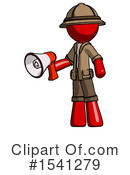 Red Design Mascot Clipart #1541279 by Leo Blanchette