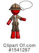 Red Design Mascot Clipart #1541287 by Leo Blanchette
