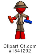 Red Design Mascot Clipart #1541292 by Leo Blanchette