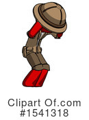 Red Design Mascot Clipart #1541318 by Leo Blanchette