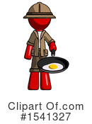 Red Design Mascot Clipart #1541327 by Leo Blanchette