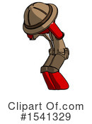 Red Design Mascot Clipart #1541329 by Leo Blanchette