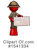 Red Design Mascot Clipart #1541334 by Leo Blanchette