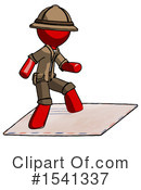 Red Design Mascot Clipart #1541337 by Leo Blanchette