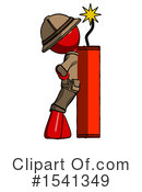 Red Design Mascot Clipart #1541349 by Leo Blanchette