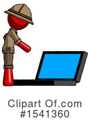 Red Design Mascot Clipart #1541360 by Leo Blanchette