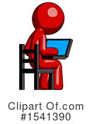 Red Design Mascot Clipart #1541390 by Leo Blanchette