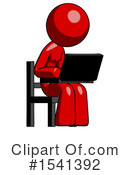 Red Design Mascot Clipart #1541392 by Leo Blanchette
