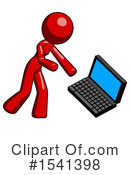 Red Design Mascot Clipart #1541398 by Leo Blanchette