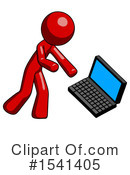 Red Design Mascot Clipart #1541405 by Leo Blanchette