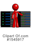 Red Design Mascot Clipart #1545917 by Leo Blanchette
