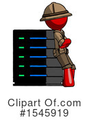 Red Design Mascot Clipart #1545919 by Leo Blanchette