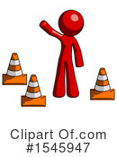 Red Design Mascot Clipart #1545947 by Leo Blanchette