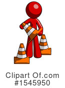 Red Design Mascot Clipart #1545950 by Leo Blanchette