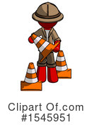 Red Design Mascot Clipart #1545951 by Leo Blanchette
