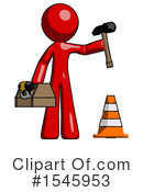 Red Design Mascot Clipart #1545953 by Leo Blanchette