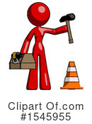 Red Design Mascot Clipart #1545955 by Leo Blanchette