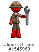 Red Design Mascot Clipart #1545969 by Leo Blanchette