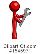 Red Design Mascot Clipart #1545971 by Leo Blanchette