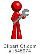 Red Design Mascot Clipart #1545974 by Leo Blanchette