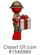 Red Design Mascot Clipart #1545984 by Leo Blanchette