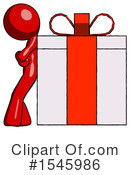 Red Design Mascot Clipart #1545986 by Leo Blanchette