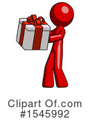 Red Design Mascot Clipart #1545992 by Leo Blanchette