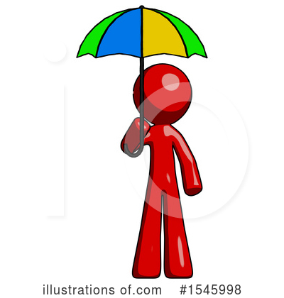 Royalty-Free (RF) Red Design Mascot Clipart Illustration by Leo Blanchette - Stock Sample #1545998