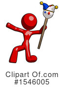Red Design Mascot Clipart #1546005 by Leo Blanchette